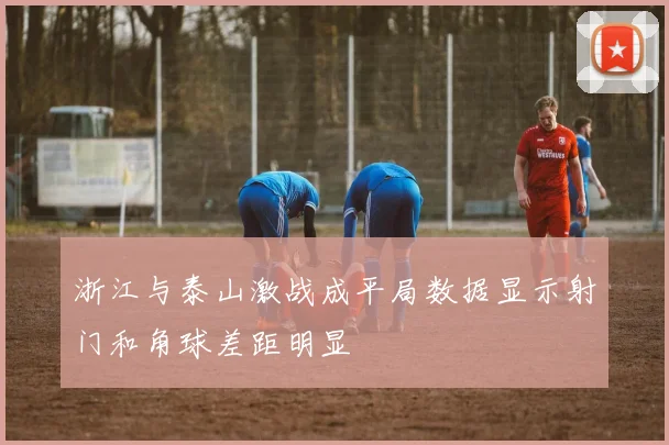 浙江与泰山激战成平局数据显示射门和角球差距明显